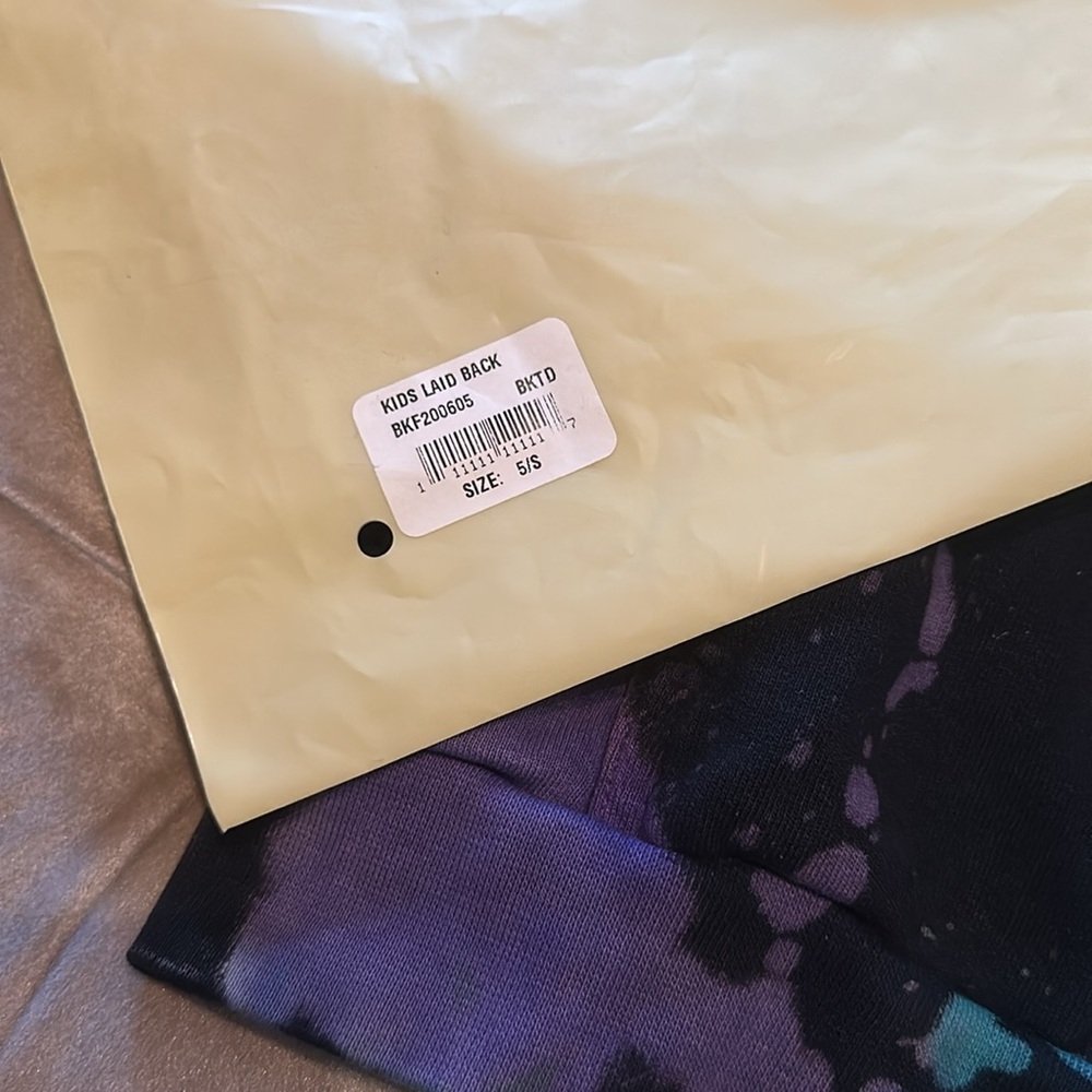 Bananas Monkey Laid Back hoodie size 5/S NWT & bag - Picture 3 of 6